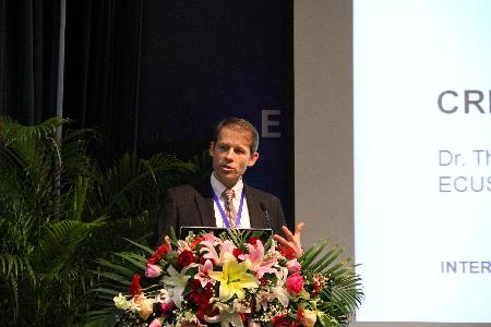 瓦克化學(xué)有限公司中國(guó)區(qū)副主席Dr. Thomas Koini發(fā)表講話