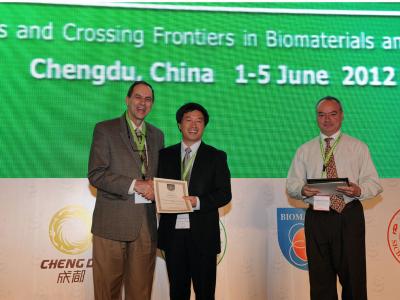 劉昌勝教授榮獲終身榮譽(yù)稱號(hào)“生物材料科學(xué)與工程fellow”